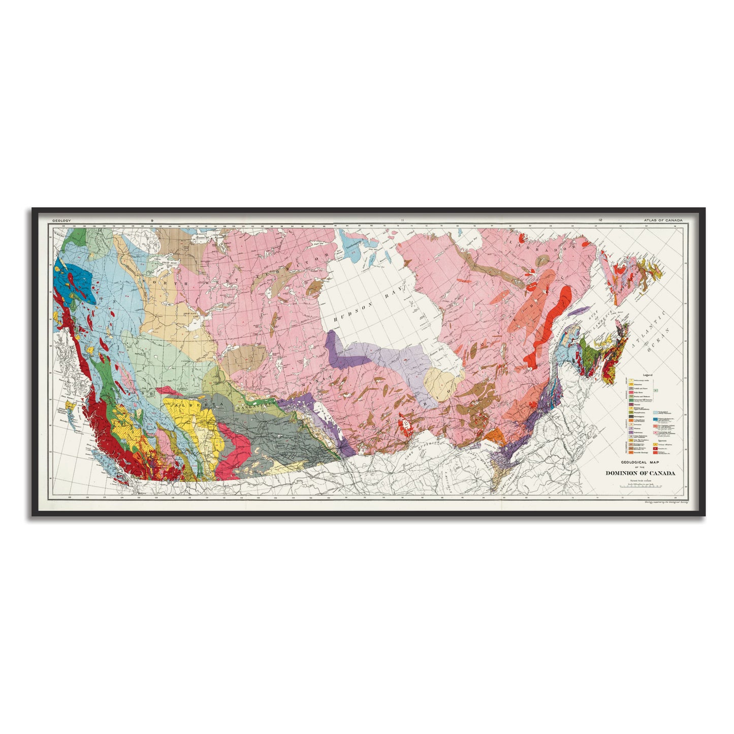 Canada Topographical Map