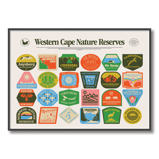 Western Cape Natural Reserves Badges