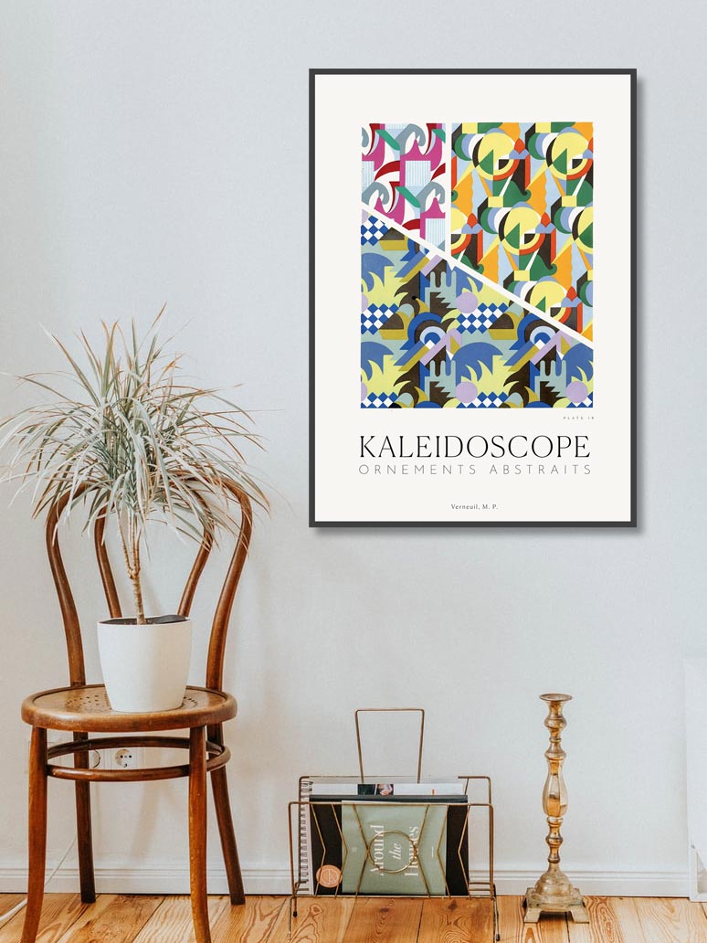 Kaleidoscope Plate 18