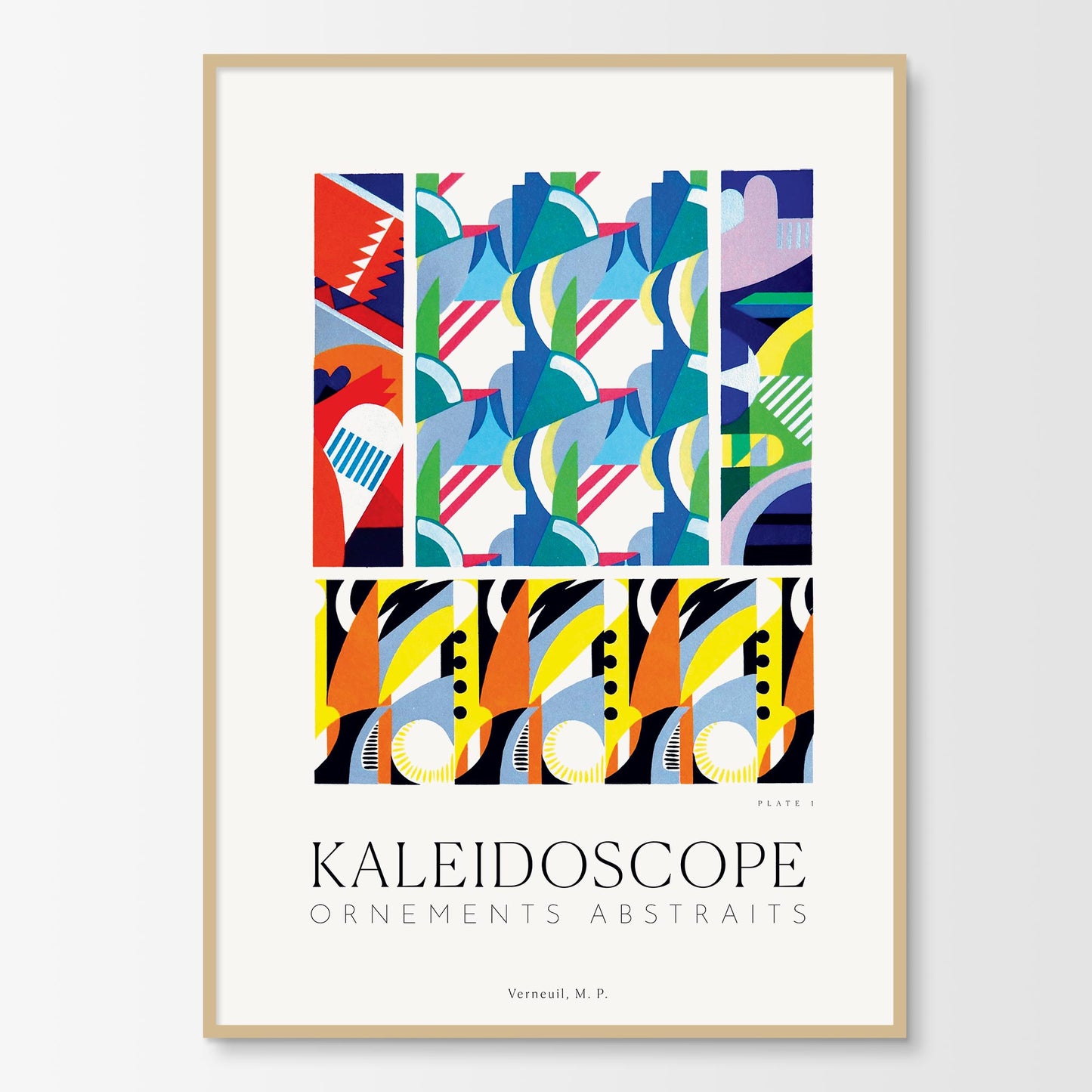 Kaleidoscope Plate 1