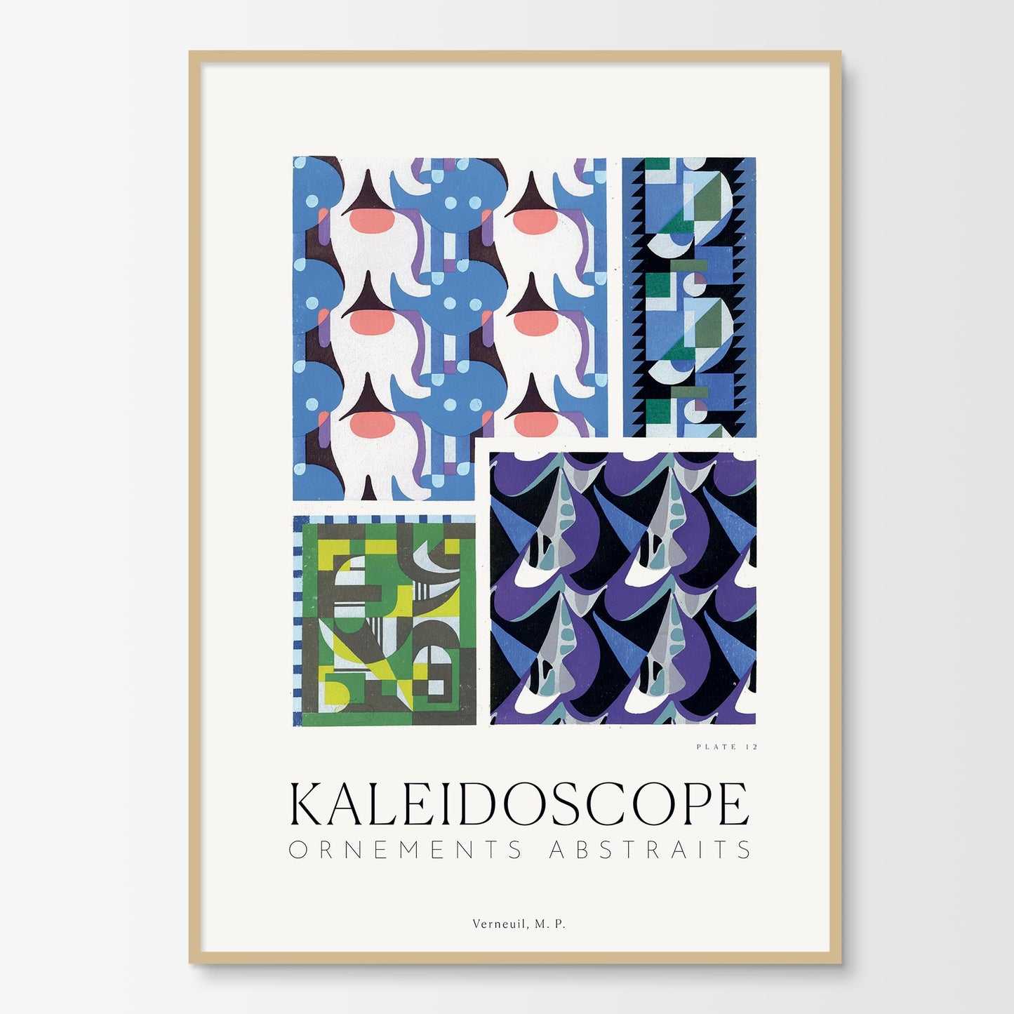 Kaleidoscope Plate 12