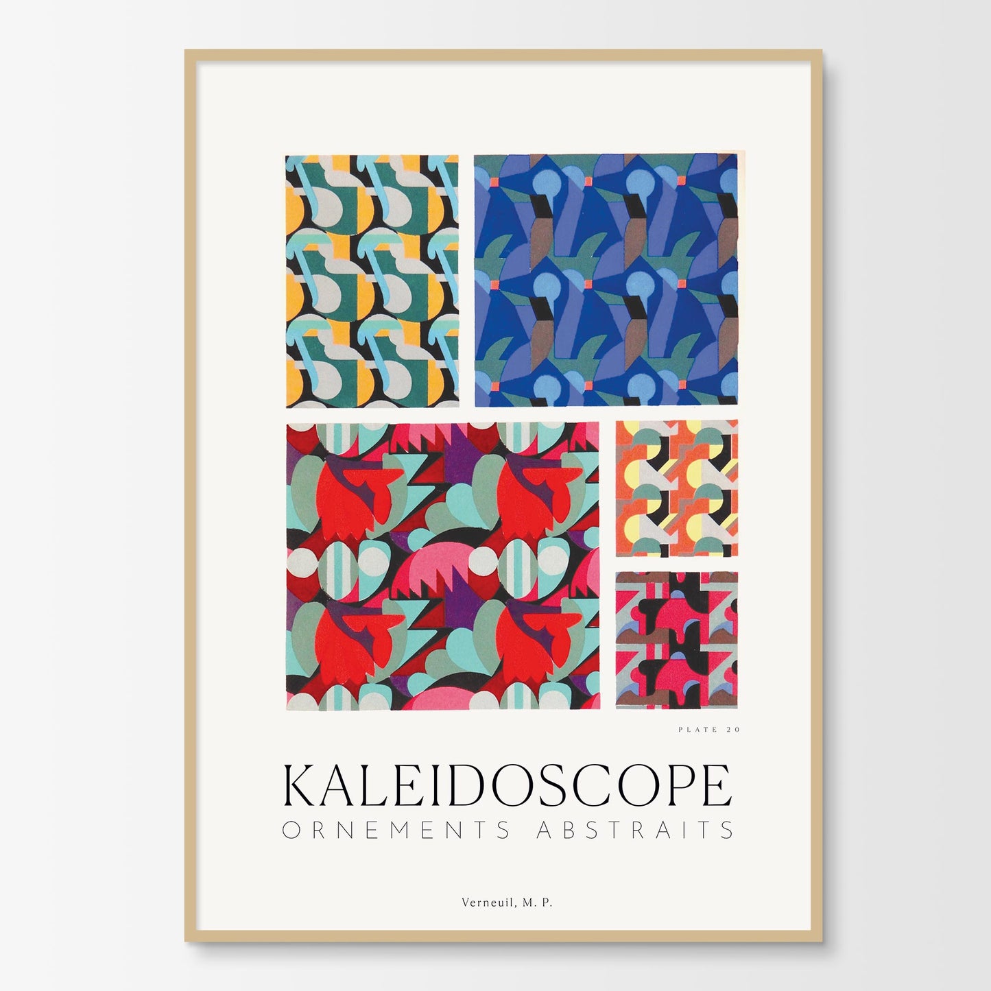 Kaleidoscope Plate 20